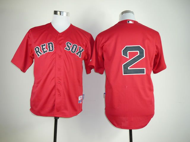 Men Boston Red Sox #2 Bogaerts Red MLB Jerseys1